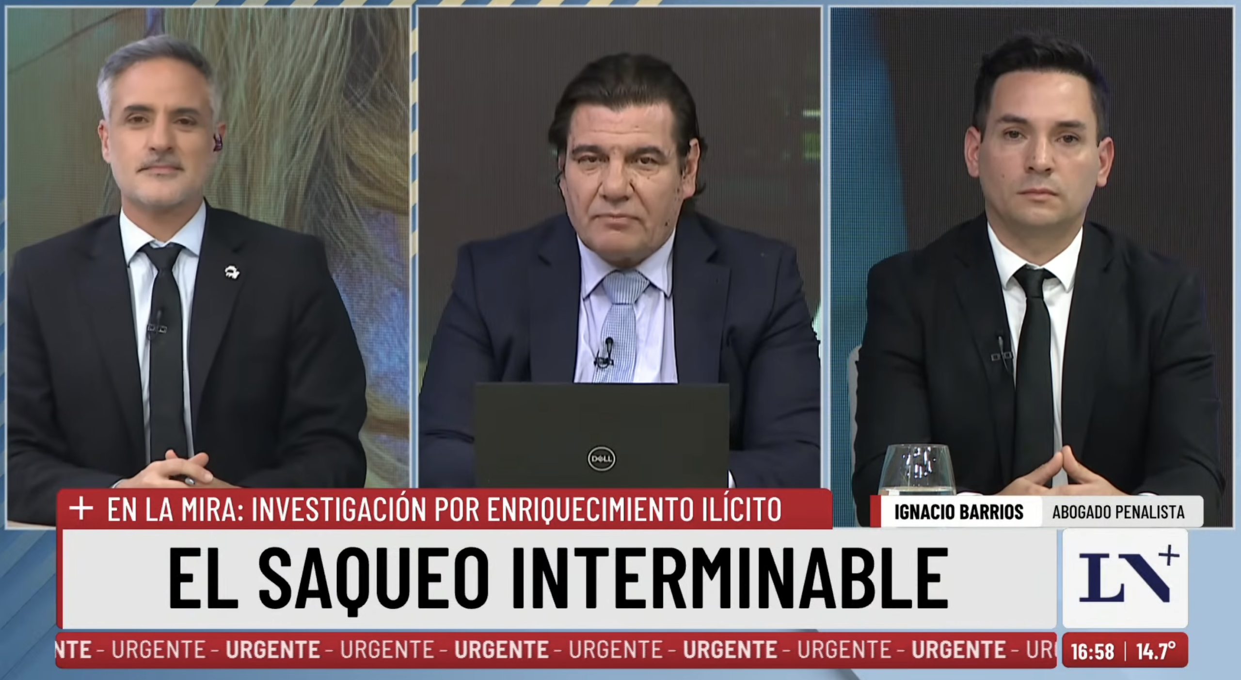 Ignacio Barrios, abogado penalista, en LA NACION